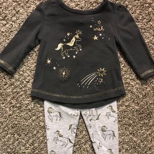 Unicorn Baby Girl Outfit